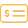 icon money check